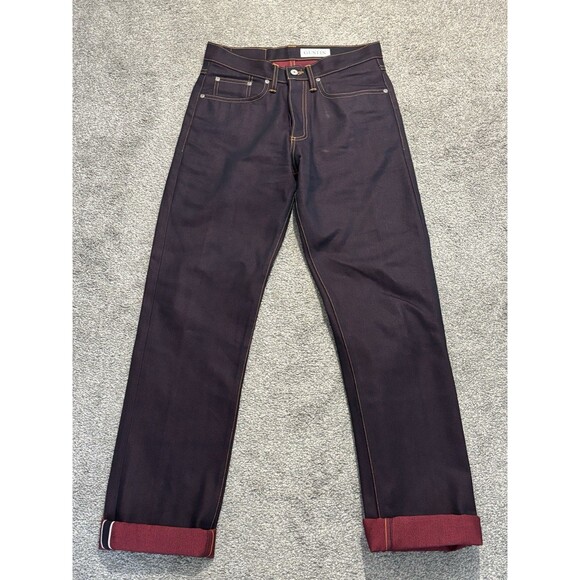 Gustin #321 Japan Red Fire Selvedge Denim Jeans - Picture 1 of 11